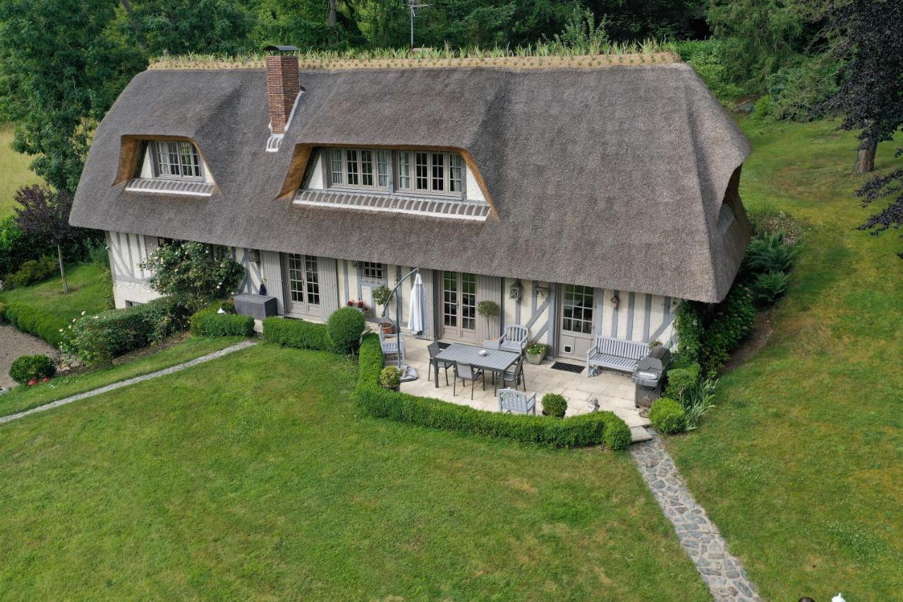 Bed and Breakfast Les Chaumieres Du Pays D'Auge Le Breuil-en-Auge Экстерьер фото