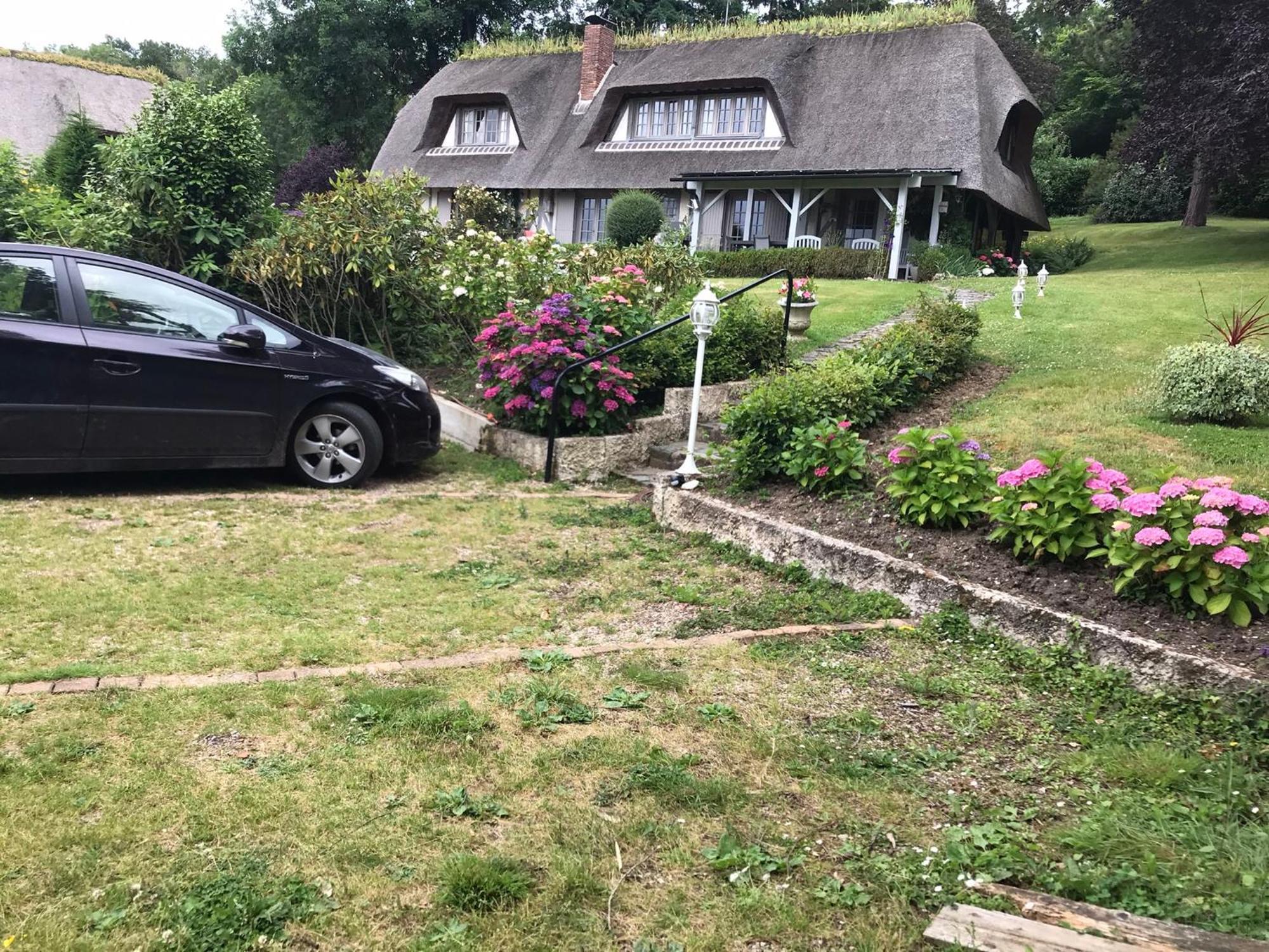Bed and Breakfast Les Chaumieres Du Pays D'Auge Le Breuil-en-Auge Экстерьер фото