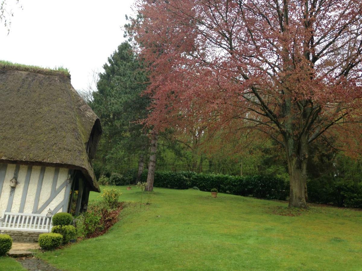 Bed and Breakfast Les Chaumieres Du Pays D'Auge Le Breuil-en-Auge Экстерьер фото
